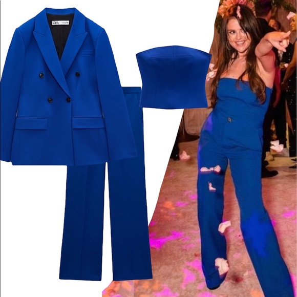 ZARA 3 Piece Suit ASO Selena Gomez - Picture 6 of 17